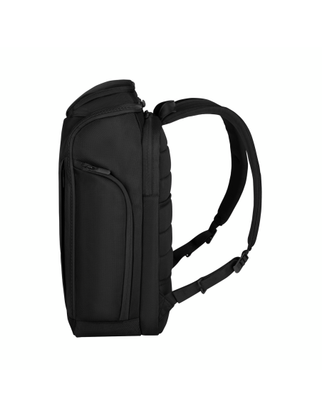 Victorinox Altmont Professional Fliptop Noir, profil et bretelles
