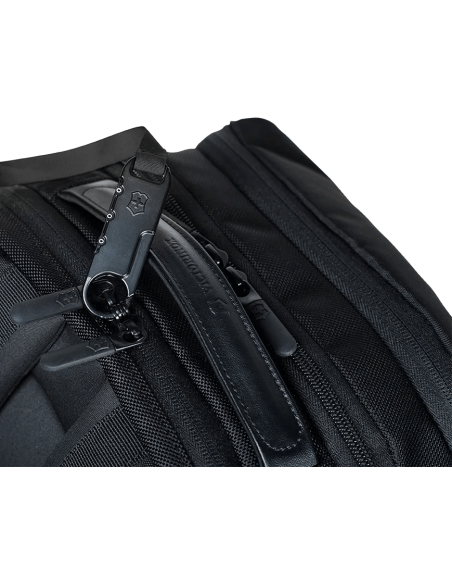 Victorinox Altmont Professional Deluxe Travel Noir, détail du cadenas sur la fermeture