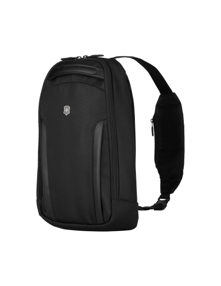 Victorinox Altmont Professional Tablet Sling Noir, vue de trois quarts