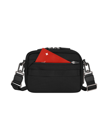 Sac à bandoulière compact Victorinox Mythic 17 cm Noir – poche arrière avec passeport