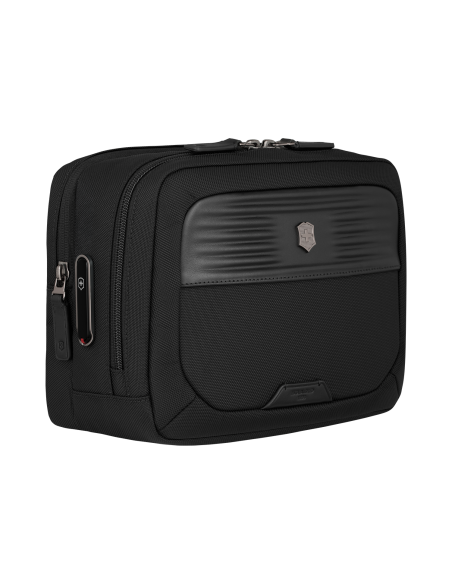 Trousse de toilette Victorinox Mythic 19 cm Noir – vue de trois quarts