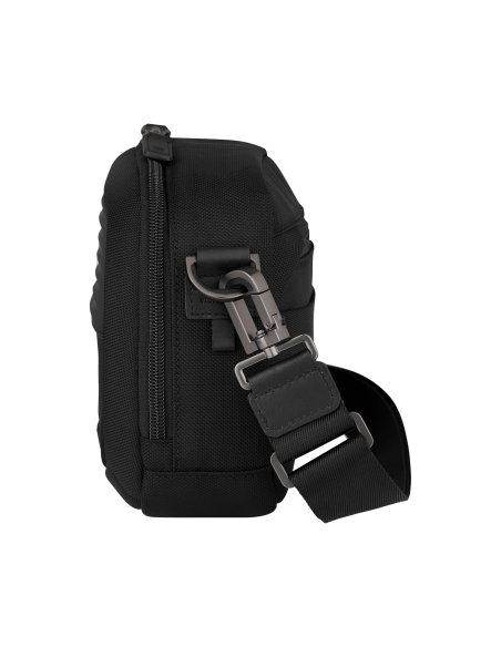 Sac à bandoulière compact Victorinox Mythic 17 cm Noir – profil et attache