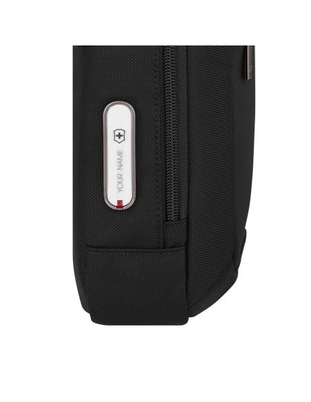Sac à bandoulière tablette Victorinox Mythic 11 pouces Noir – détail du côté