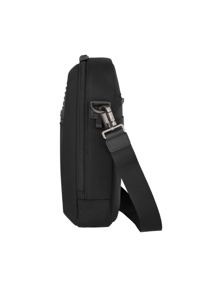 Sac à bandoulière tablette Victorinox Mythic 11 pouces Noir – profil et bandoulière