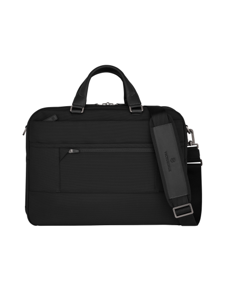 Serviette Deluxe Victorinox Mythic 15,6 pouces Noir – dos et bandoulière