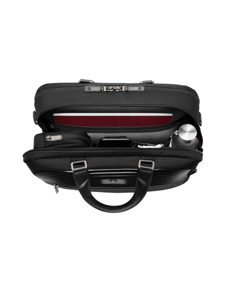 Serviette Deluxe Victorinox Mythic 15,6 pouces Noir – organisateur chargé en situation