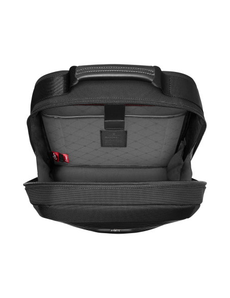 Sac à dos compact Victorinox Mythic 14 pouces Noir – intérieur ouvert