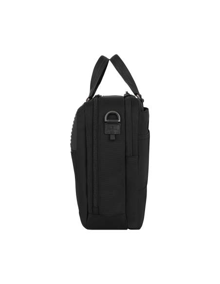 Serviette Deluxe Victorinox Mythic 15,6 pouces Noir – profil et attache