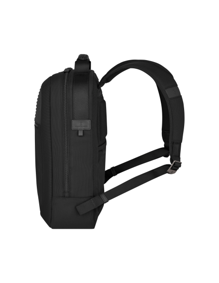 Sac à dos compact Victorinox Mythic 14 pouces Noir – profil et bretelles