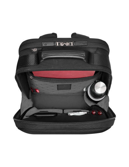Sac à dos Deluxe Victorinox Mythic 15,6 pouces Noir – organisateur chargé en situation