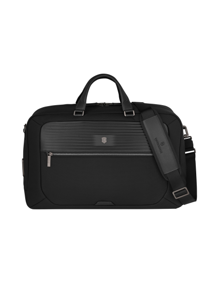 Sac de voyage Weekender Victorinox Mythic 33 cm Noir – face avec bandoulière