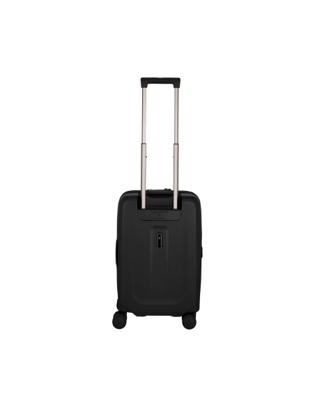 Valise cabine Frequent Flyer Victorinox Mythic 4 roues extensible 55 cm Noir – dos et poignée télescopique