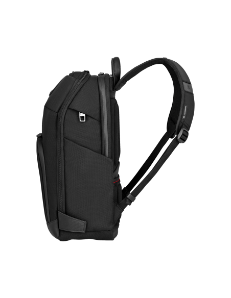 Profil et bretelles — sac à dos Deluxe Victorinox Architecture Urban2 — Noir