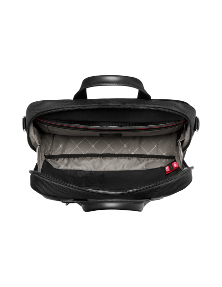Compartiment principal ouvert — serviette 14 pouces Victorinox Architecture Urban2 — Noir