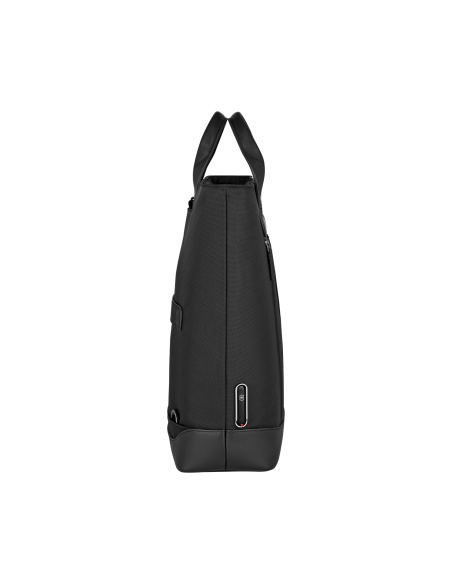 Profil en mode cabas — cabas convertible 15 pouces Victorinox Architecture Urban2 — Noir