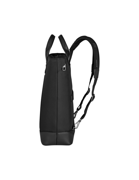 Profil avec bretelles — cabas convertible 15 pouces Victorinox Architecture Urban2 — Noir