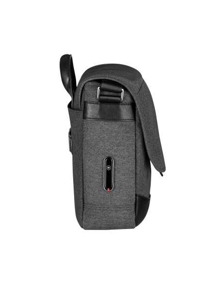 Profil et bandoulière — besace 14 pouces Victorinox Architecture Urban2 — Grey / Black