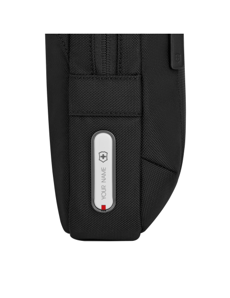 Badge latéral — sac à bandoulière pour tablette 10 pouces Victorinox Architecture Urban2 — Noir