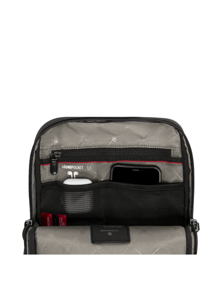 Poche organisateur avec accessoires — sac à bandoulière pour tablette 10 pouces Victorinox Architecture Urban2 — Noir