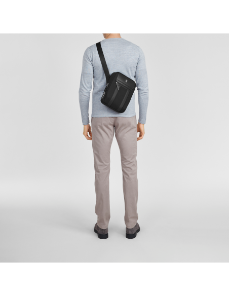 Sac porté en travers du corps — sac à bandoulière pour tablette 10 pouces Victorinox Architecture Urban2 — Noir