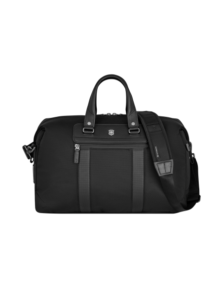Face avec bandoulière — sac de voyage Compact Weekender 28 cm Victorinox Architecture Urban2 — Noir