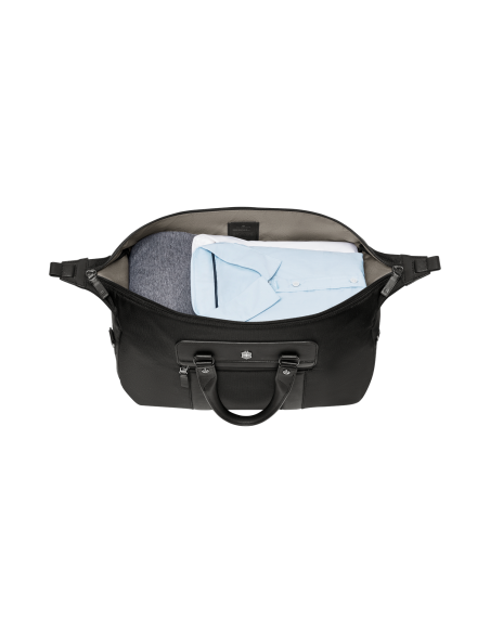 Intérieur avec vêtements — sac de voyage Compact Weekender 28 cm Victorinox Architecture Urban2 — Noir
