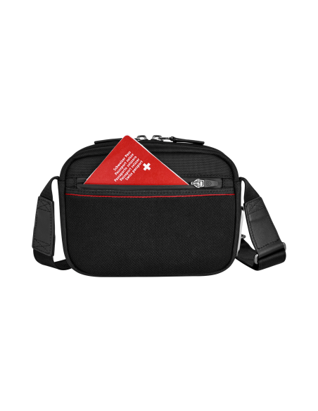 Poche arrière avec document — sac à bandoulière compact 16 cm Victorinox Architecture Urban2 — Noir
