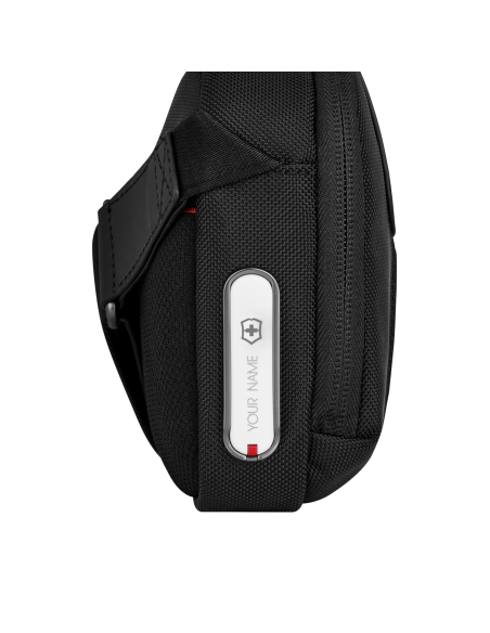 Badge latéral — sac à bandoulière compact 16 cm Victorinox Architecture Urban2 — Noir