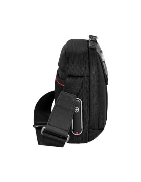 Profil et bandoulière — sac à bandoulière compact 16 cm Victorinox Architecture Urban2 — Noir