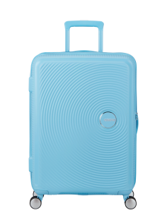 Valise soute extensible 4 roues 67 cm American Tourister Soundbox Blueberry Fizz, référence 88473-A939