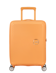 Valise cabine extensible 4 roues 55 cm American Tourister Soundbox Papaya Pop, référence 88472-A937