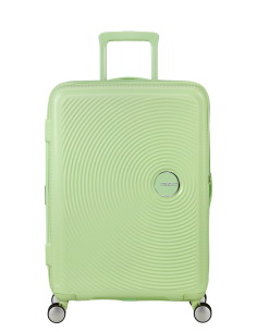 Valise soute extensible 4 roues 67 cm American Tourister Soundbox Kiwi Green, référence 88473-A938