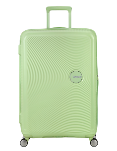 Valise soute extensible 4 roues 77 cm American Tourister Soundbox Kiwi Green, référence 88474-A938