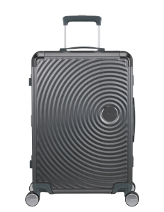 Valise soute 4 roues 68 cm American Tourister Soundbox Alu Brushed Anthracite, référence 155710-2849