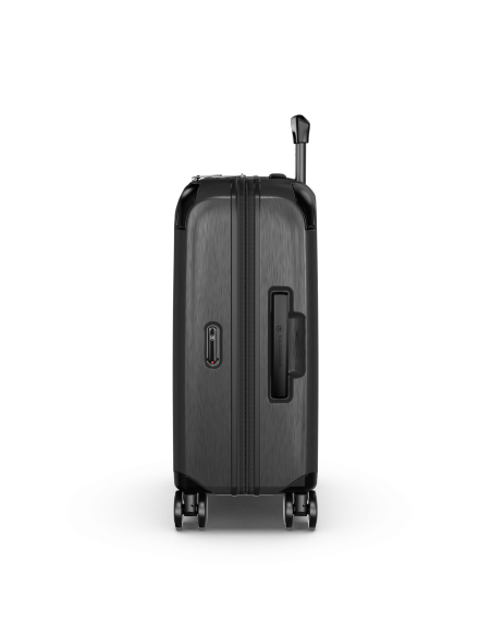 Victorinox Spectra Pro 55/35 cm Noir, vue de profil avec le soufflet fermé