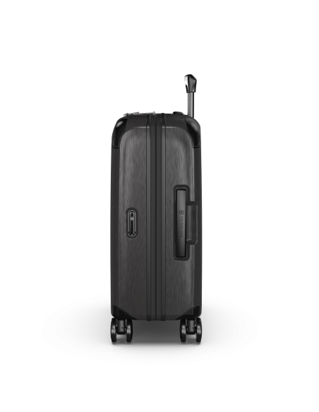 Victorinox Spectra Pro 55/40 cm Noir, vue de profil avec le soufflet fermé