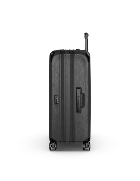 Victorinox Spectra Pro 69 cm Noir, vue de profil avec le soufflet fermé