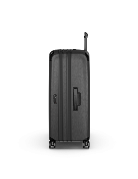 Victorinox Spectra Pro 75 cm Noir, vue de profil avec le soufflet fermé