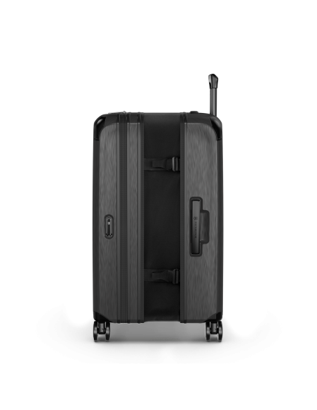 Victorinox Spectra Pro 69 cm Noir, vue de profil avec le soufflet d’extension déployé