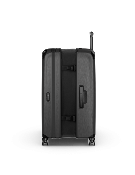 Victorinox Spectra Pro 75 cm Noir, vue de profil avec le soufflet d’extension déployé