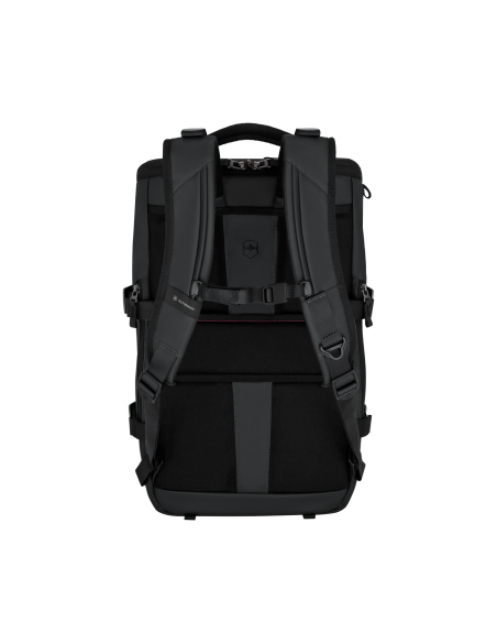 Sac à dos compact 14 pouces Victorinox Touring noir – dos rembourré, bretelles et sangle pectorale