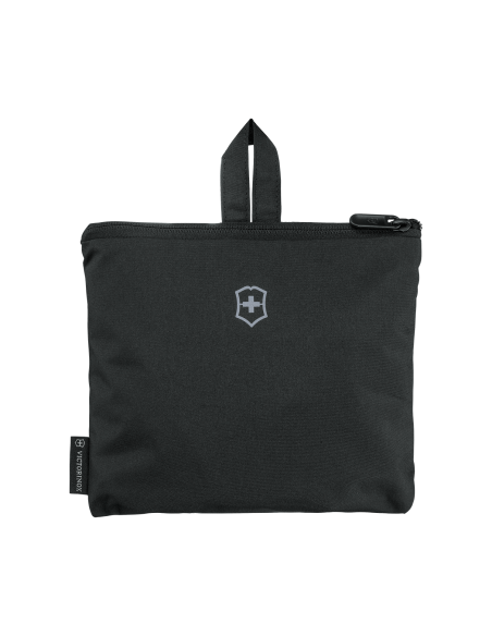 Housse valise cabine Victorinox Travel Essentials Noir, housse repliée dans sa pochette