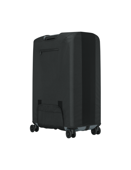 Housse grande valise Victorinox Travel Essentials Noir, dos avec accès aux poignées