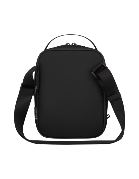 Sac bandoulière Crossbody Victorinox Travel Essentials Noir, vue arrière et bandoulière