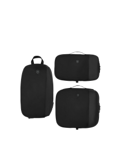 Set de 3 organiseurs Victorinox Travel Essentials Noir, référence 653360