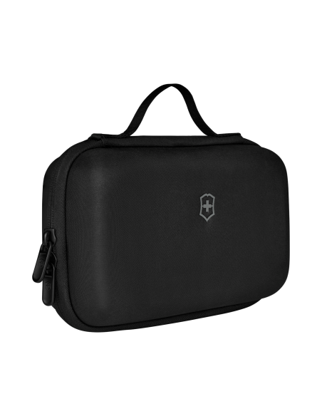 Pochette Tech Pouch Victorinox Travel Essentials Noir, pochette fermée avec poignée