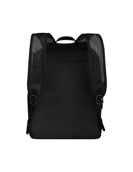 Sac à dos pliable Victorinox Travel Essentials Noir, dos et bretelles en maille