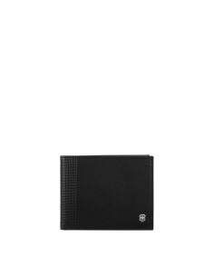 Portefeuille deux volets Victorinox Altius Alox Noir, référence 611570