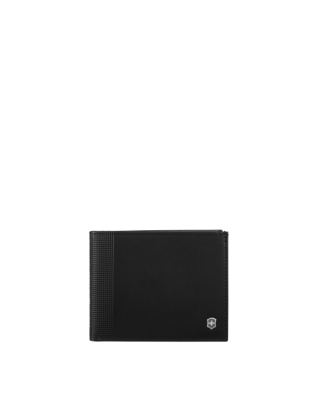 Portefeuille deux volets Victorinox Altius Alox Noir, référence 611570