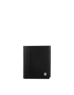 Portefeuille trois volets Victorinox Altius Alox Noir, référence 611574
